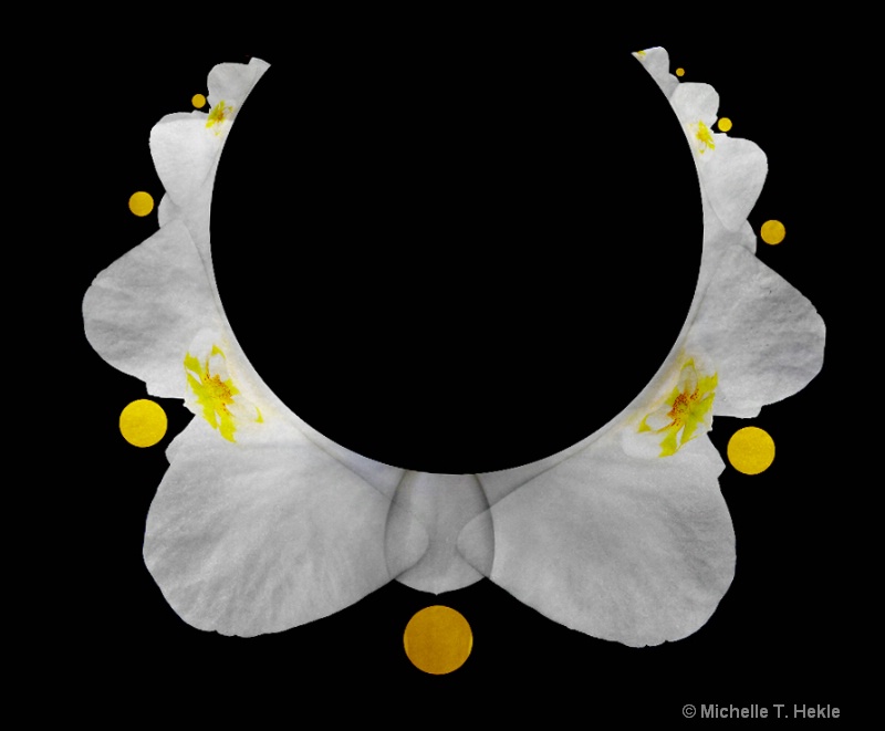 white orchid necklace2
