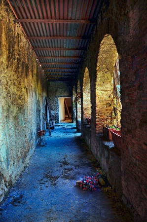 Old Building Hallway