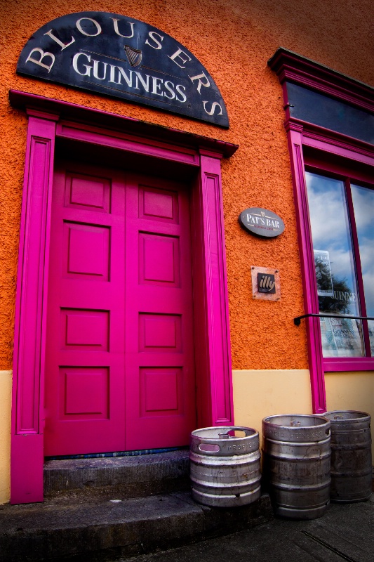 Time for a Guinness at Pat's -Westport Ireland