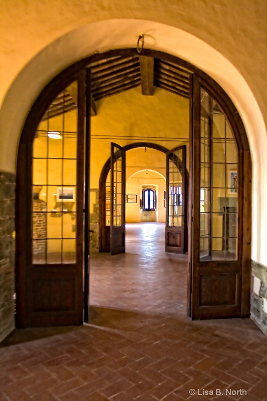Cortona Fortress Archways