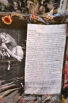 Janis Joplin letter to family