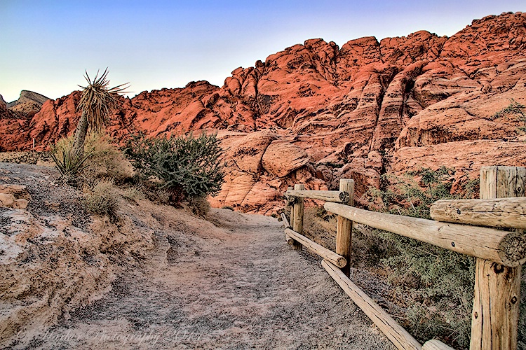 Path to Red Rock Canyon