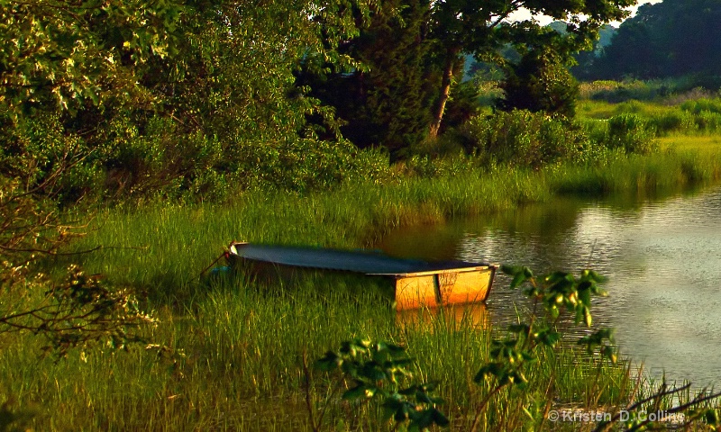 Rowboat in the Marsh