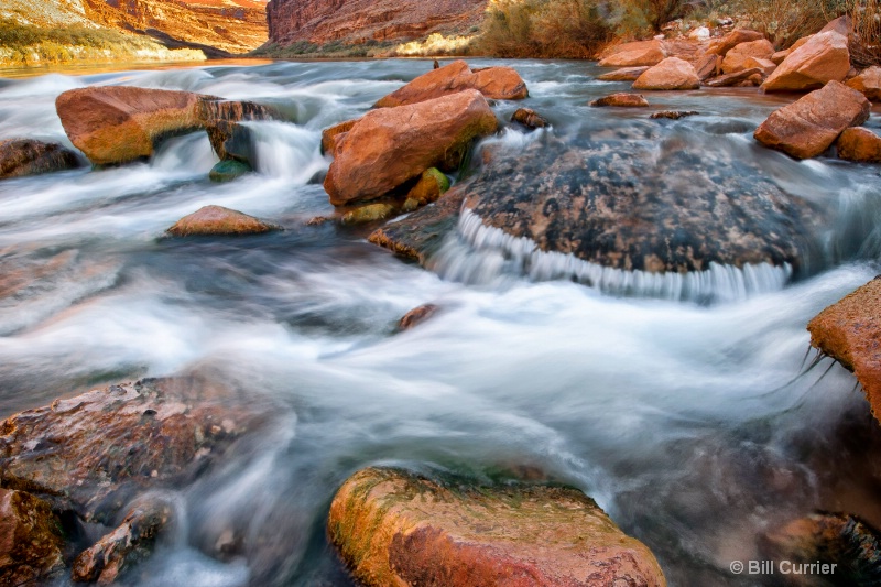 Gushing and Gurgling - The Colorado River - GCNP
