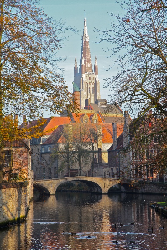 Morning in Brugge