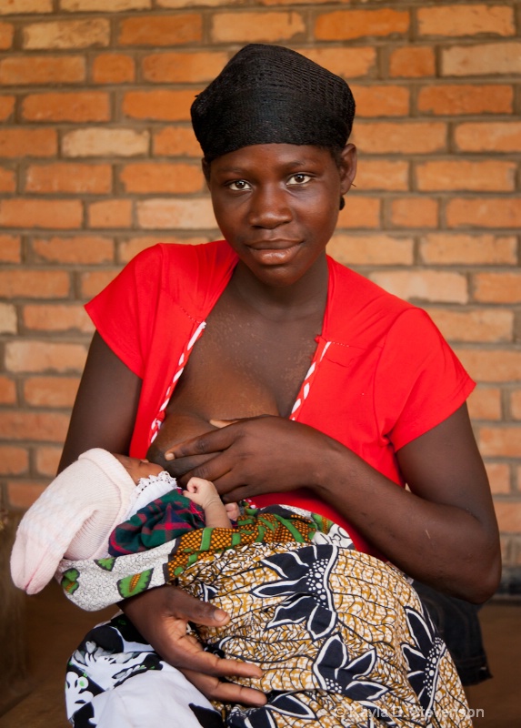 Malawi Mother with Newborn