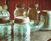 Old Blue Jars