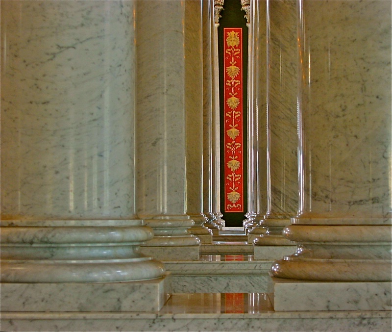 Pillars in Library of Congress