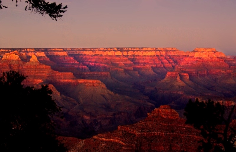 Sunset on the Grand Canyon 2