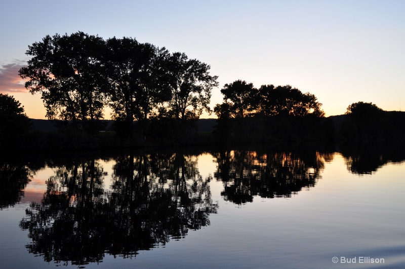 Dusk On The Mosel River