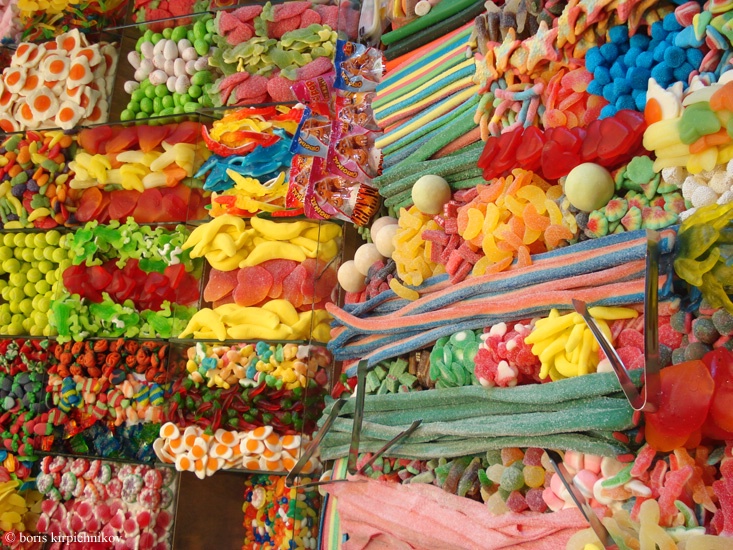 colorful candy