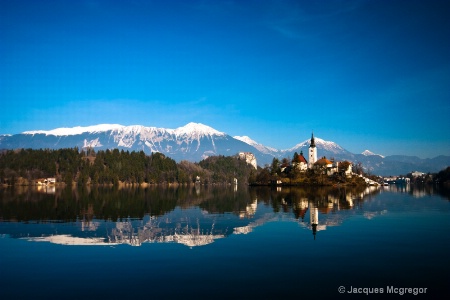 Tranquil Lake Bled