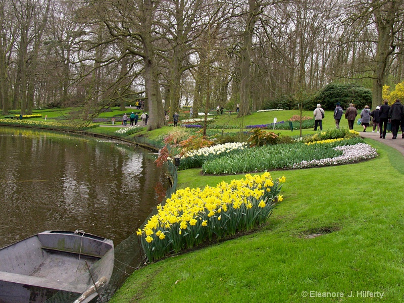 Keukenhof Garden in Holland original.