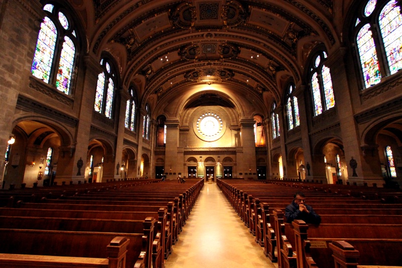 One Man Praying