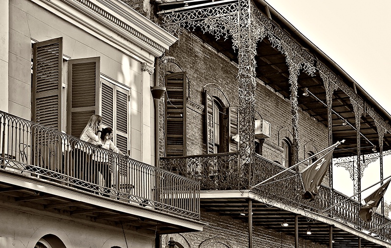 French Quarter Balconies