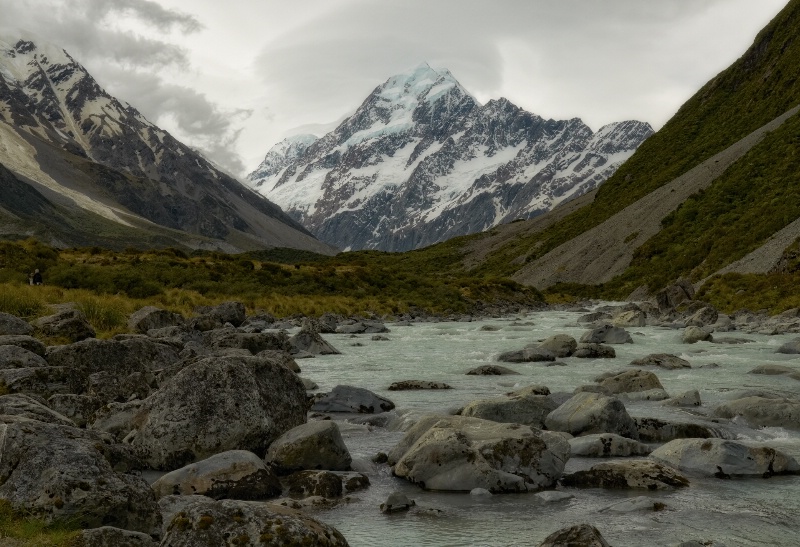 The Hooker Valley.