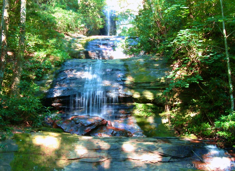 Dutchman falls-from the bottom - ID: 12557534 © J.Lamar Hicks