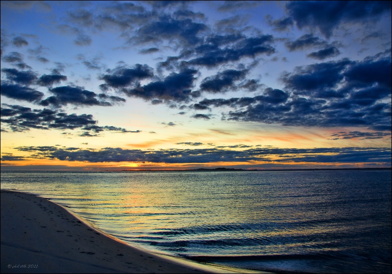 Low Tide Sunset