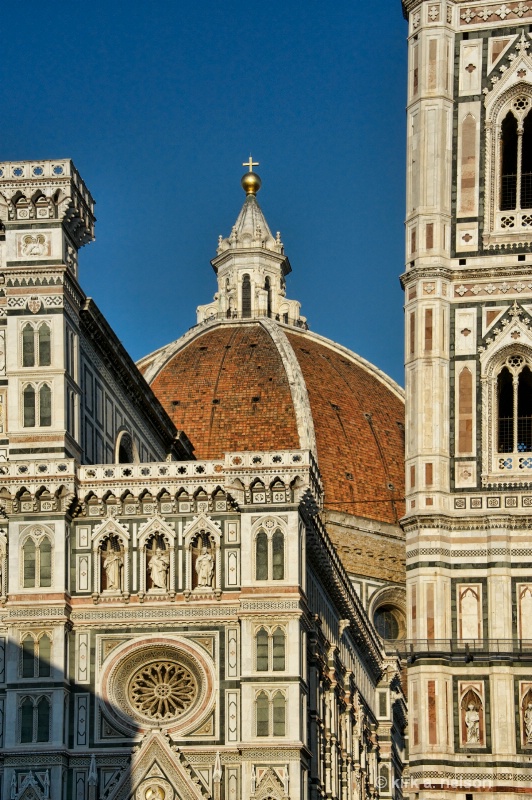 The Duomo, the Dome, and the Bell Tower