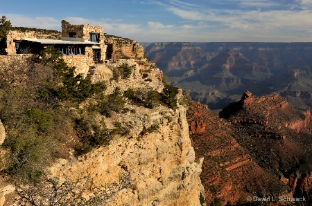 on the rim