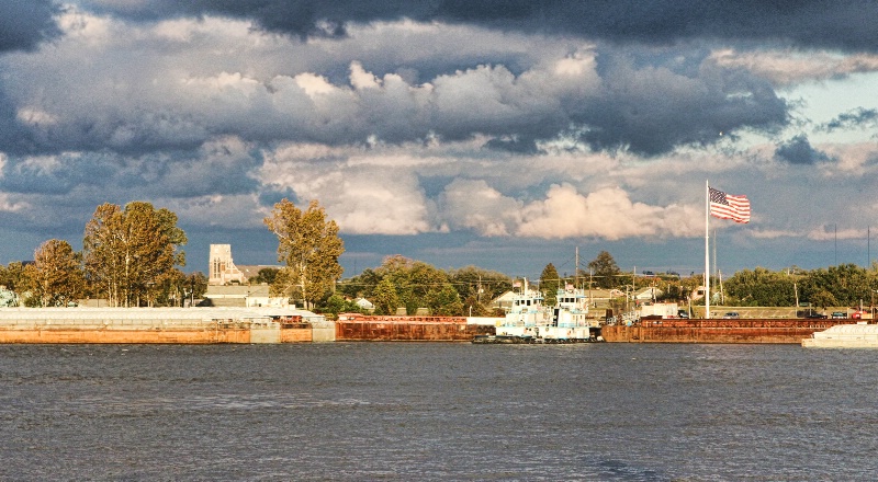 River Front on Mississippi