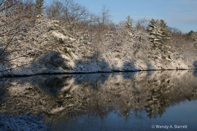 Long Pond in winter - ID: 12577474 © Wendy A. Barrett