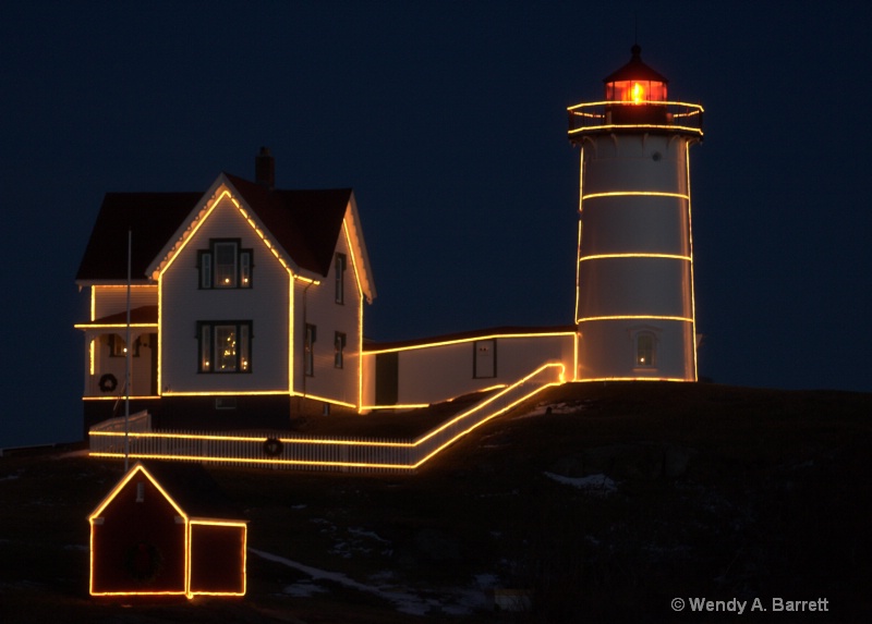 The Nubble for Xmas - ID: 12577481 © Wendy A. Barrett