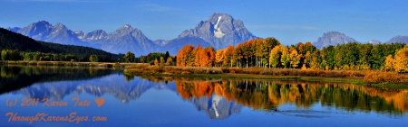 Oxbow Bend, Mt. Moran, Grand Teton Nat'l Park