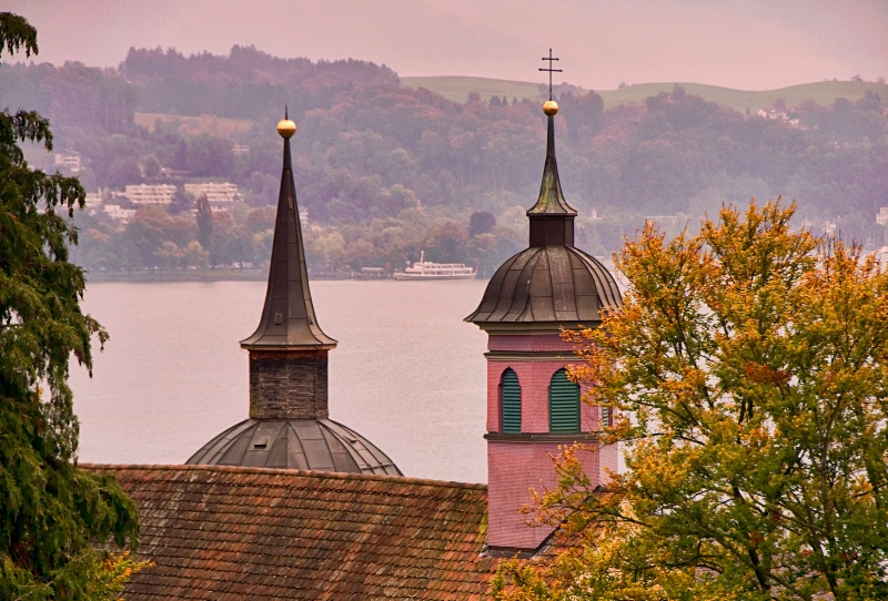 Steeples in Lucerne