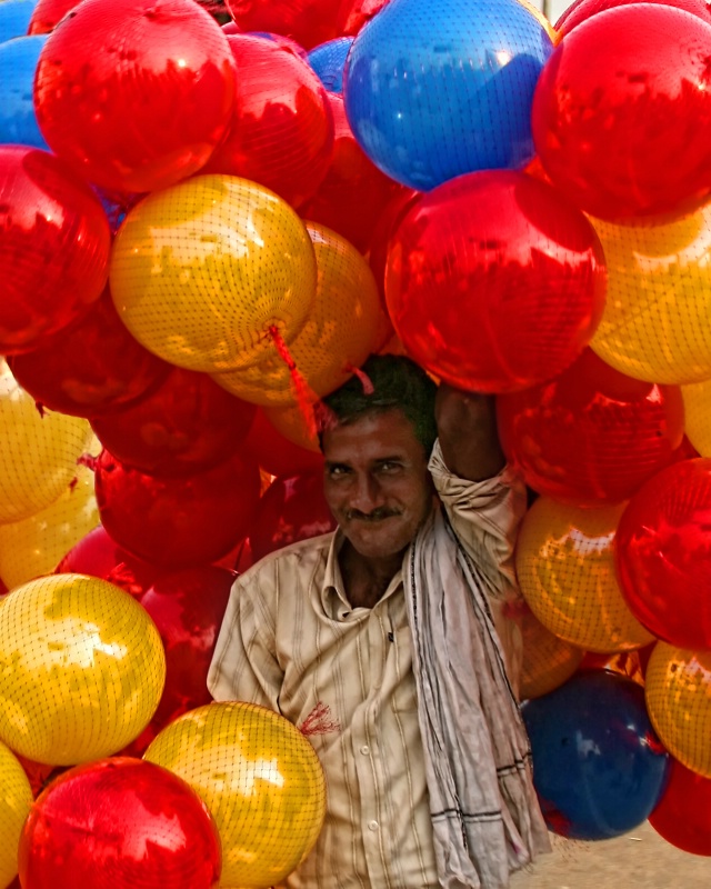 Indian Balloon Man