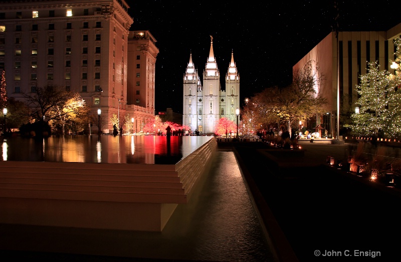 Salt Lake City Temple,  Utah