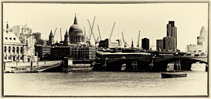 London Scene  Vintage