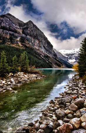 Majestic View of Lake Louise