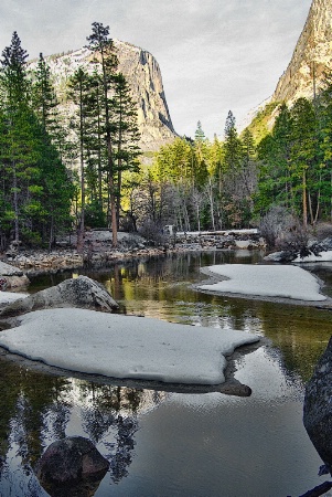 Half Dome from Mirror Lake