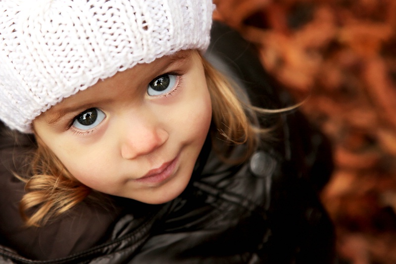 Walking on a carpet of leaves