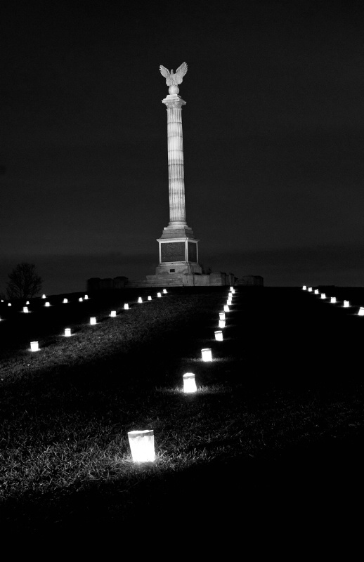 Antietam Monument Illumination