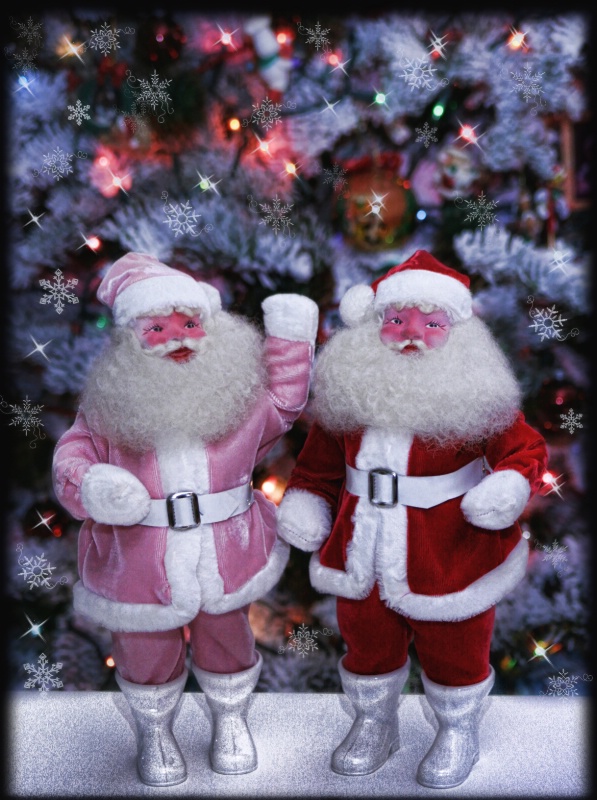 ~ My Santa's ~ - ID: 12642364 © Trudy L. Smuin