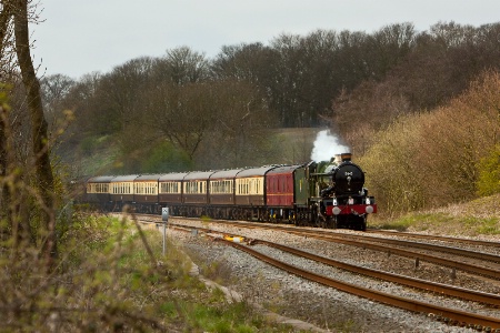 The old steam train is one that is pleasing to the