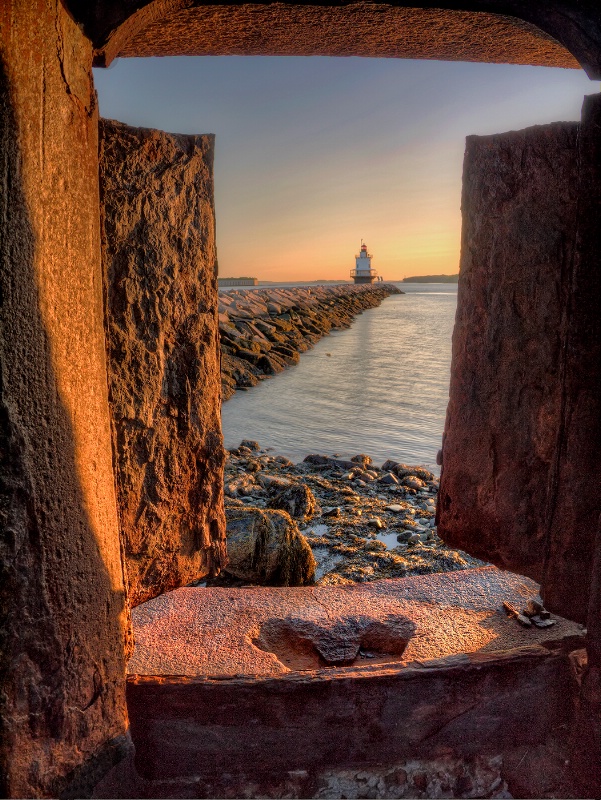 Dawn, Spring Point Lighthouse