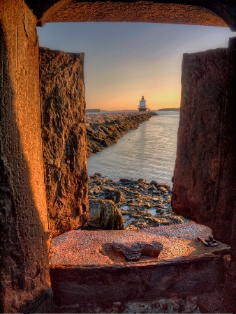 Dawn, Spring Point Lighthouse