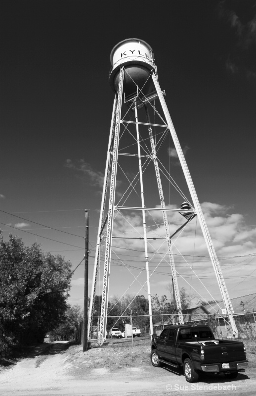 Water Tower, Kyle, Texas - ID: 12653251 © Sue P. Stendebach
