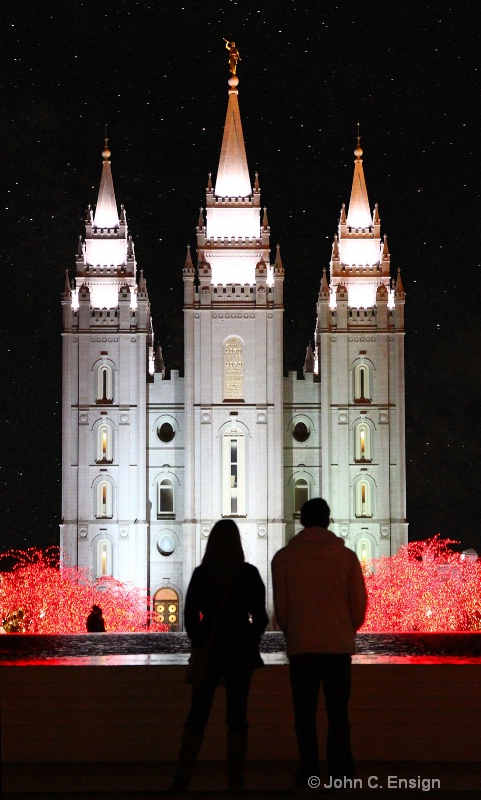 Salt Lake City Temple,  Utah
