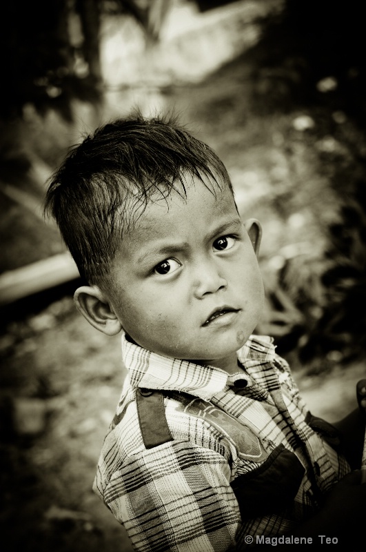 child at the Indonesian island of Bintan