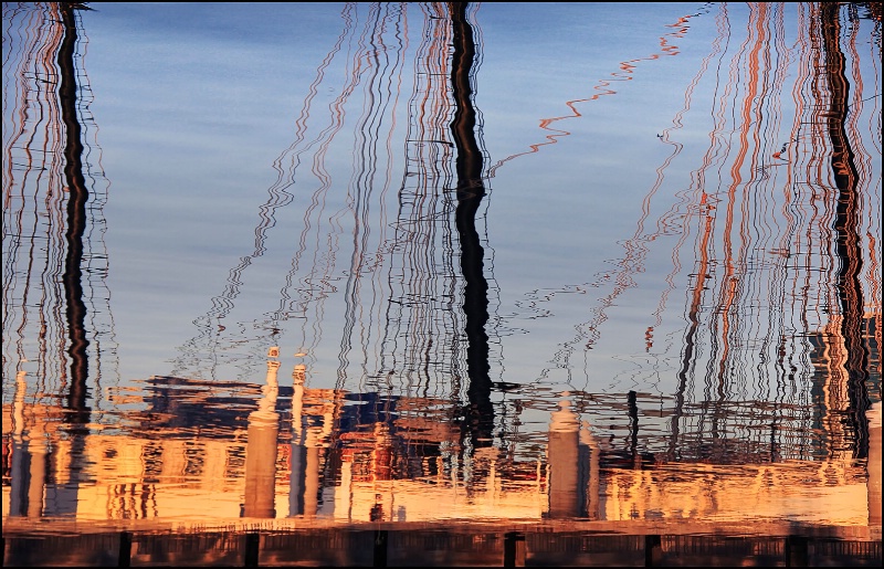 Reflections of a Ghost Ship