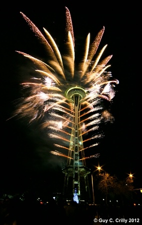 Space Needle New Year