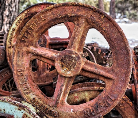 Rusted Wheel