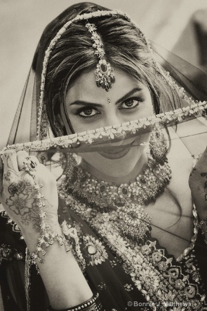 India Bride Ami  B&W