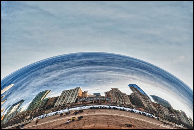 chicago s cloud gate - ID: 12684298 © Annie Katz