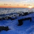 © Dawn Schwack PhotoID# 12686127: icy sunset