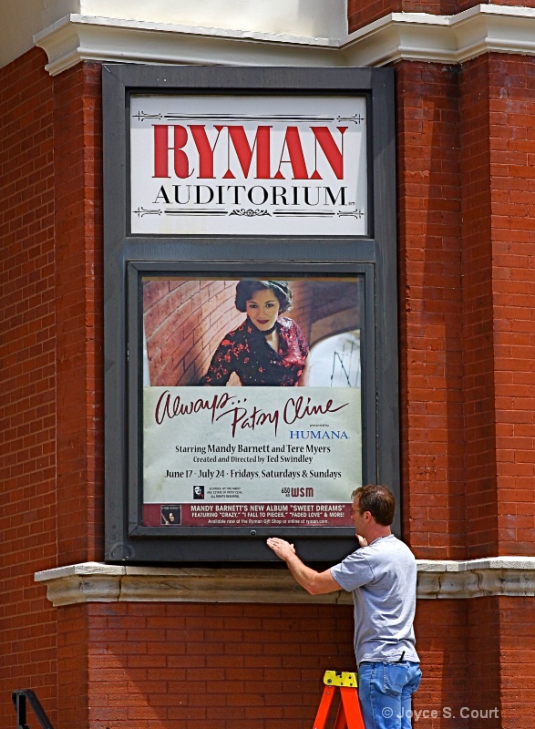 Ryman Auditorium Playbill - Nashville, Tennessee